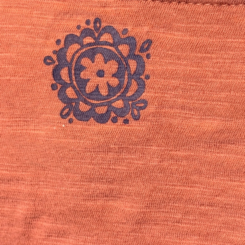 NATURAL LIFE Rusty Rose Floral Short Sleeve Tee - Picture 7 of 12